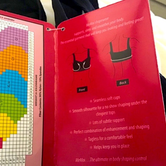 🦋 Slim Me Memoi Black Bra Set of 2! NWT L XL Sassybax style No bulge Bra - Picture 10 of 11